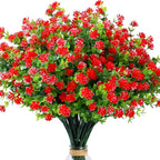 Artificial Plastic Eucalyptus Greenery Stem