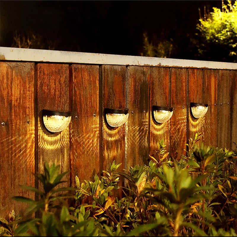 Warm White Solar Wall Lamps
