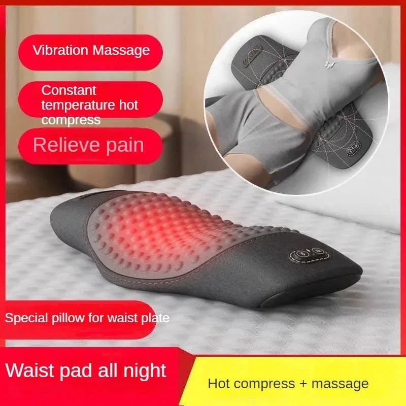Heating Vibration Lumbar Support Pillow