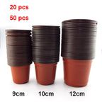 Nursery Transplant Plastic Grow Pots