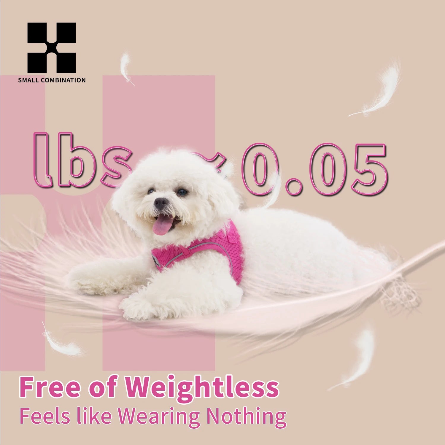 Reflective Adjustable Dog Harness Set