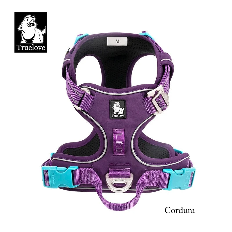 Padded Reflective Step-In Dog Harness