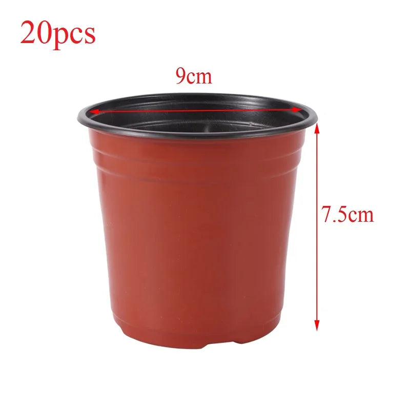 Nursery Transplant Plastic Grow Pots