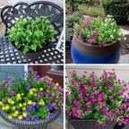 Artificial Plastic Eucalyptus Greenery Stem