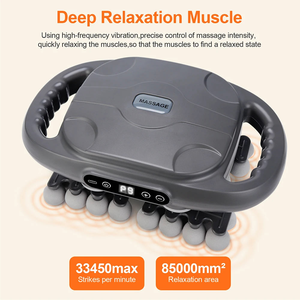 42-Head High-Frequency Vibration Massager