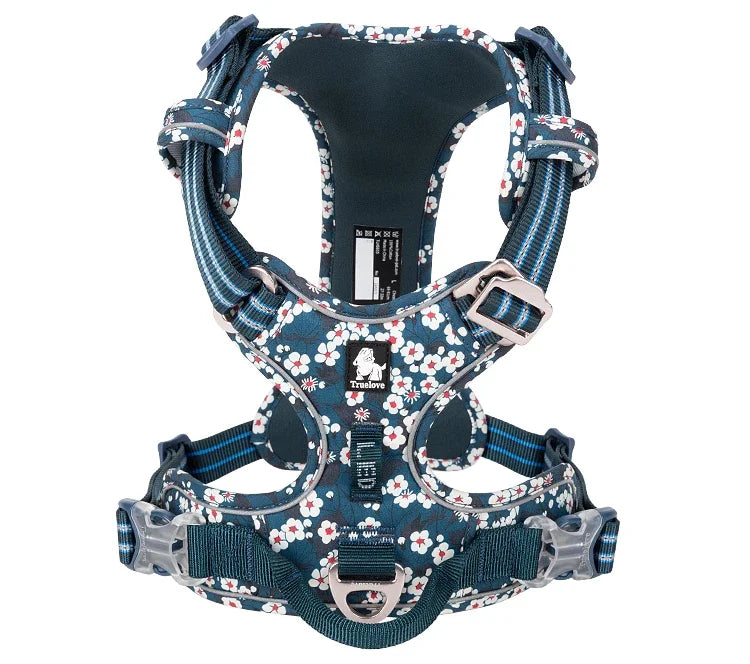 No-Pull Reflective Padded Dog Harness