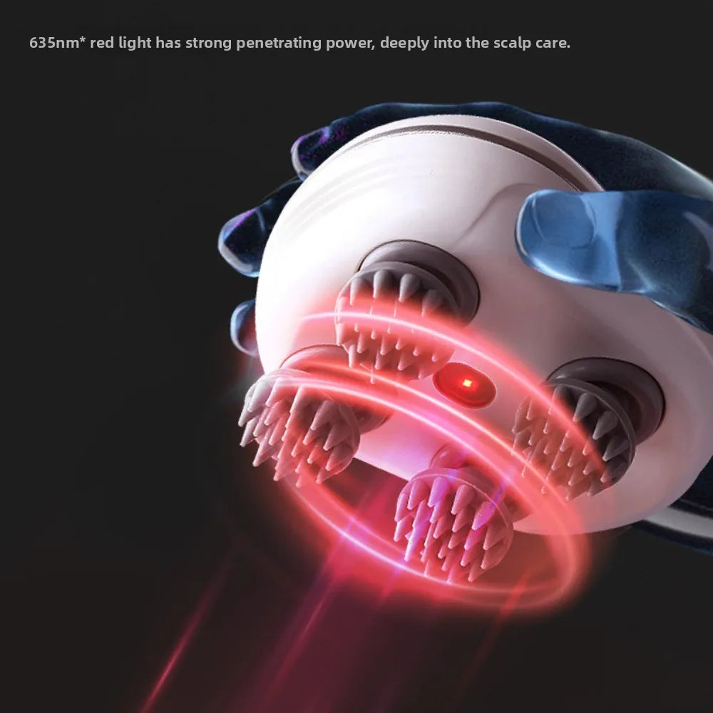 Rechargeable Electric Scalp Kneading Massager