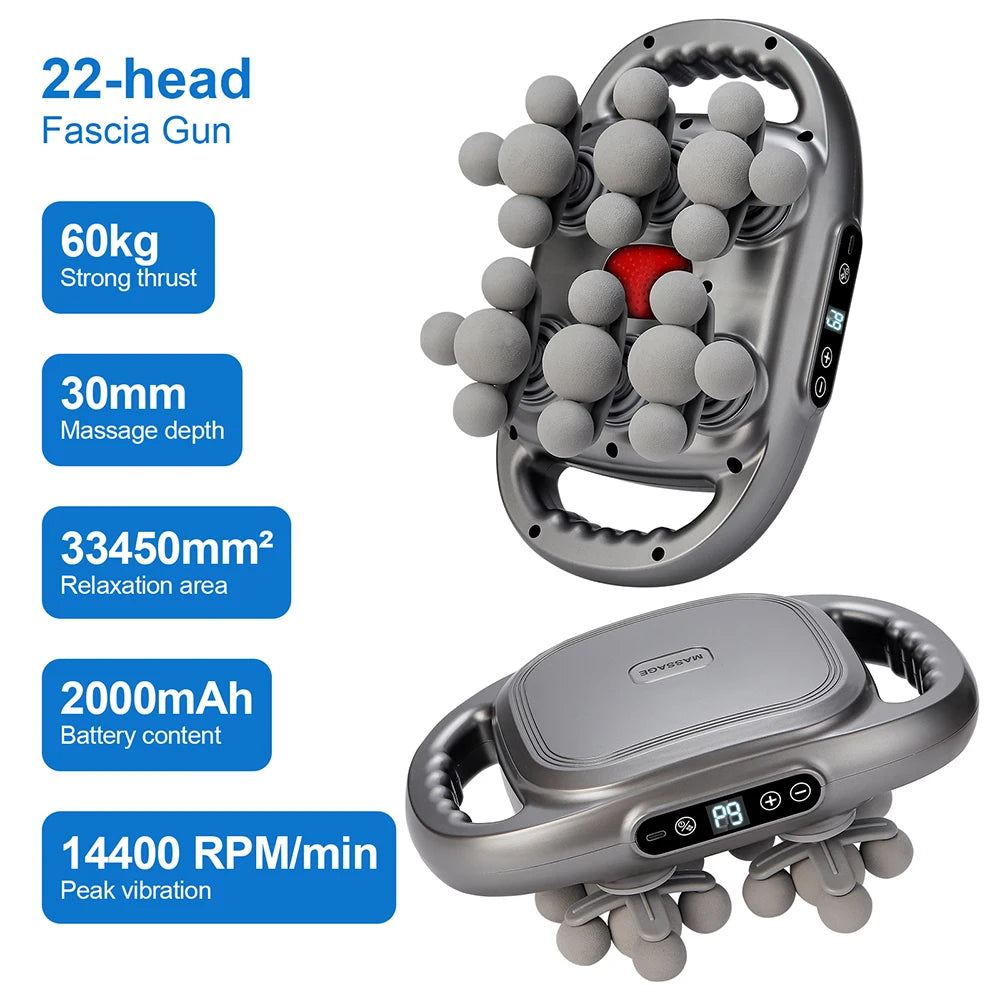 42-Head High-Frequency Vibration Massager