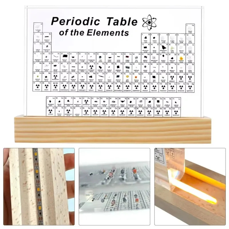 Real Elements Periodic Table Display