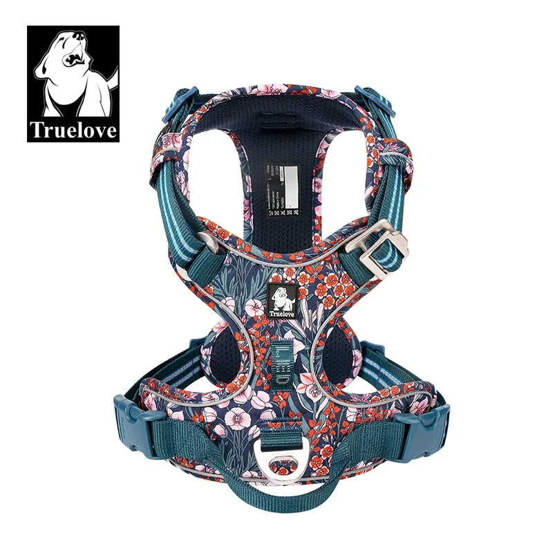 Padded Reflective Step-In Dog Harness
