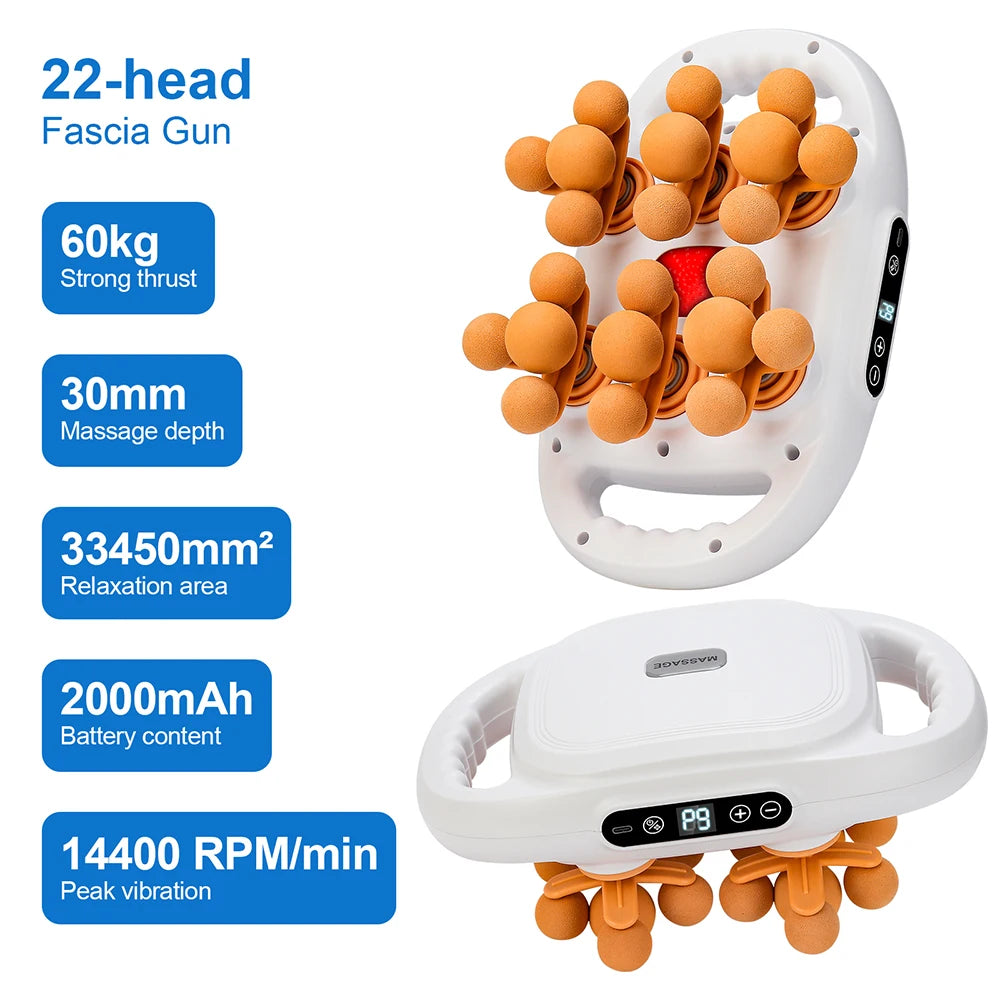 42-Head High-Frequency Vibration Massager