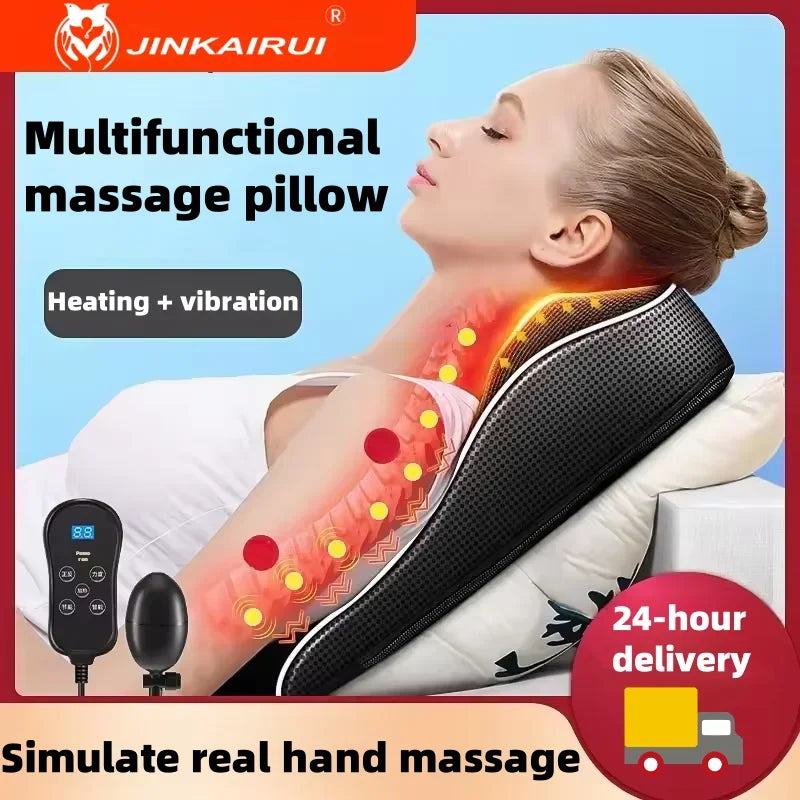 Car Seat Heating Neck Massager