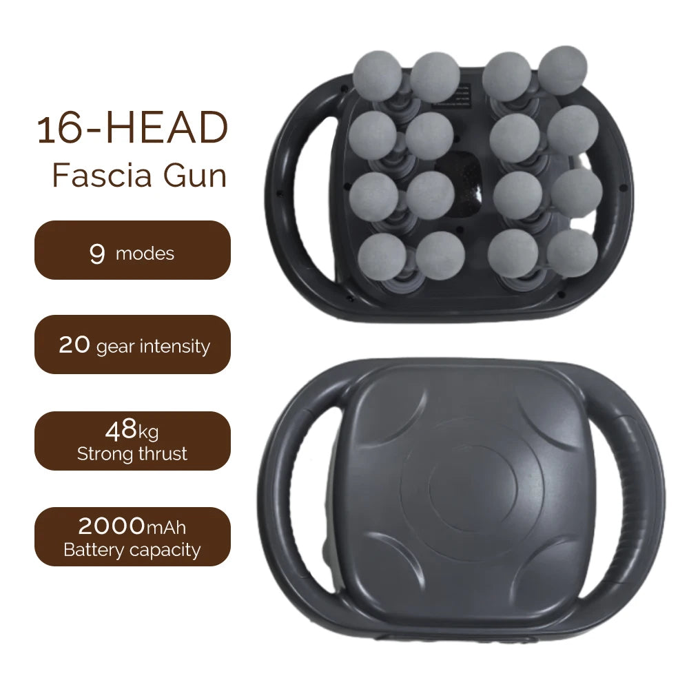 42-Head High-Frequency Vibration Massager