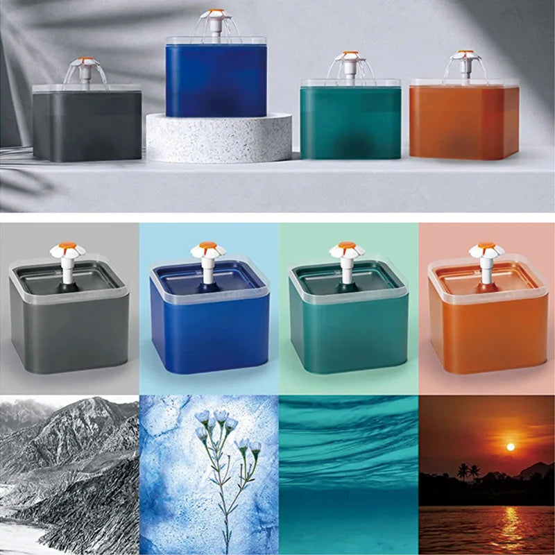 Automatic Recirculating Pet Water Fountain