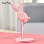 Cute Adjustable Rabbit Phone Stand
