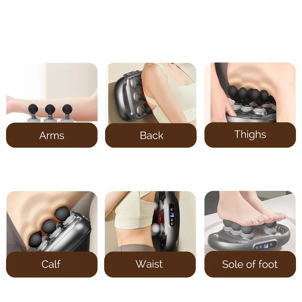 12-Head High-Frequency Fascia Massager