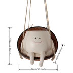 Face Swing Hanging Hammock Planter