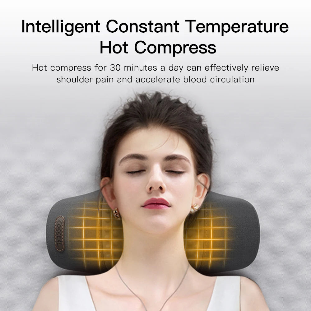 Heating Memory Foam Neck Massage Pillow