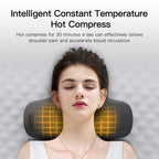 Heating Memory Foam Neck Massage Pillow