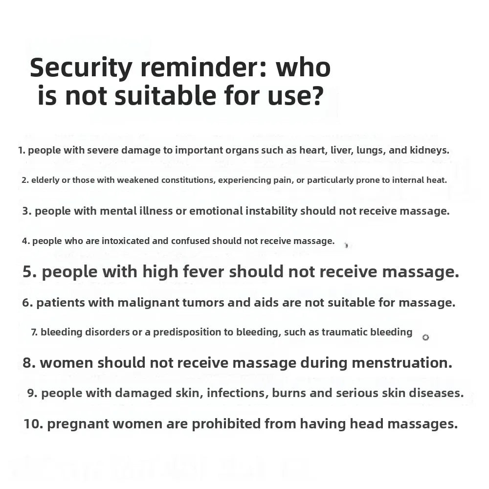 Rechargeable Electric Scalp Kneading Massager